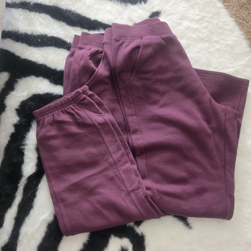 Plum Jogger Pants